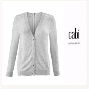CAbi #5014 cobblestone cardigan, size small